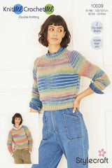 Stylecraft Knit Me, Crochet Me DK Pattern 10039 - Sweaters