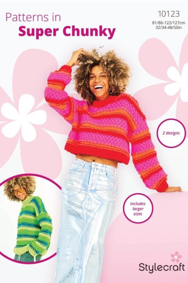 Stylecraft Special XL Super Chunky Pattern 10123 - Sweaters