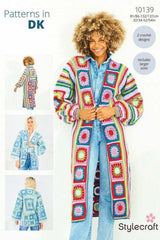 Stylecraft Special DK Pattern 10139 - Crochet Coat & Jacket