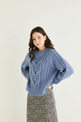 Hayfield Bonus Aran Pattern 10321 - Sweater