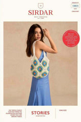 Sirdar Stories DK Pattern 10835 - Night On The Tiles Crochet Shopper