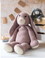 Mabel Bunny & Co Crochet Book - 15 loveable animals to crochet using chunky yarn