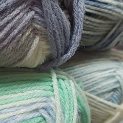 King Cole Cosy Love Aran Pattern 6045 - Jacket, Top, Hat, Socks & Blanket