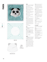 3D Animal Granny Squares Book