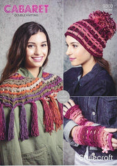 Stylecraft Cabaret DK - Pattern 9303  - Crochet Accessories - NOW €1.00