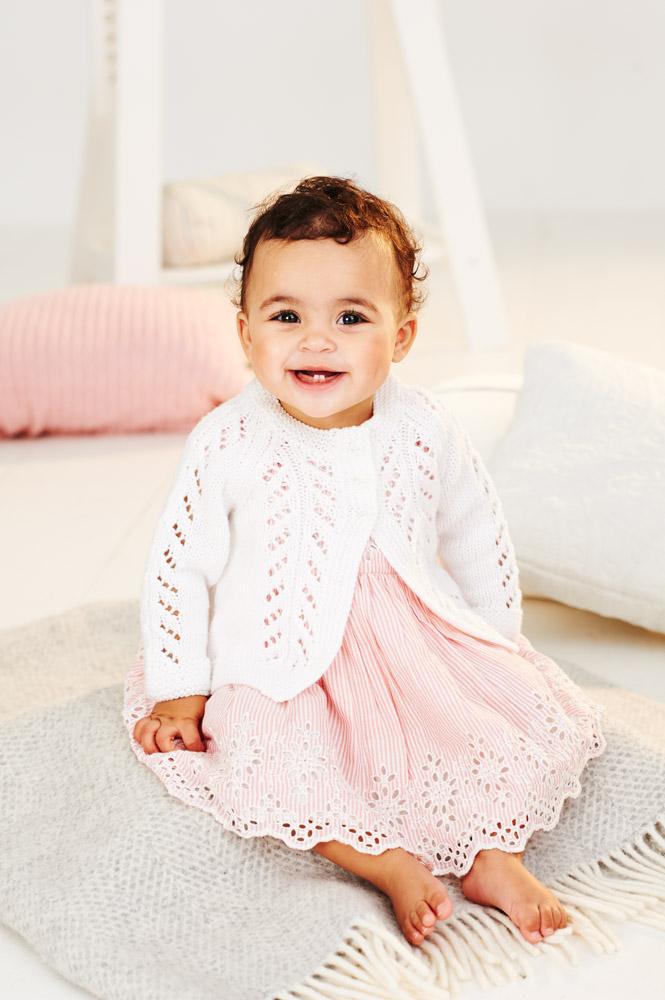 Stylecraft Bambino DK Pattern 9499 - A-Line Sweater & Cardigan