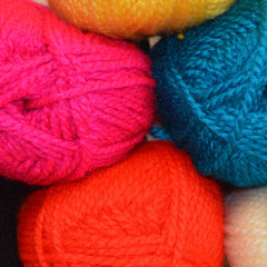 King Cole Yummy & Big Value Chunky Crochet Pattern 9177 - Squishy Amigurumi Toys