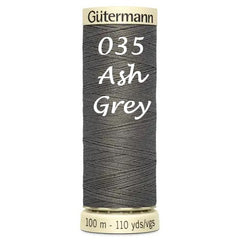 Haberdashery - Gütermann Sew-all thread 100m - Black/White/Grey/Cream/Yellow/Orange