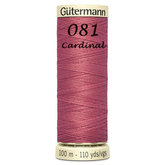 Haberdashery - Gütermann Sew-all thread 100m - Red/Pink
