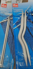 Prym Cable Stitch Knitting Needles Set Of 2 - Sizes 2.5mm, 4mm.