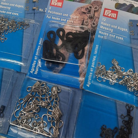 Haberdashery - Prym - Hooks & Eyes