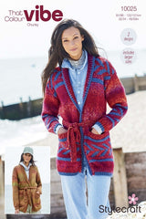 Stylecraft That Colour Vibe Chunky Pattern 10025 - Cardigans