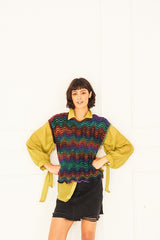 Stylecraft Knit Me, Crochet Me DK Pattern 10037 - Sweater & Tank Top