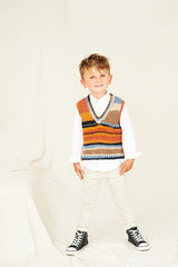 Stylecraft Merry Go Round Chunky Pattern 10045 - Tank Top & Sweater