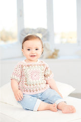 Stylecraft Bambino Prints & Bambino DK Pattern 10065 - Crochet Tops & Blankets