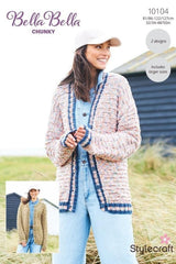 Stylecraft Bella Bella & Bellissima Chunky Pattern 10104 - Cardigans