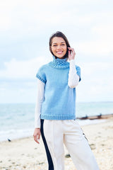 Stylecraft ReLove Aran Pattern 10116 - Sweater & Tank Top