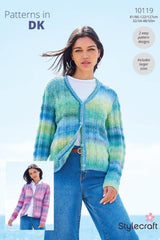 Stylecraft Chromatic DK Pattern 10119 - Cardigans