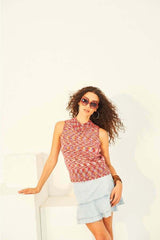 Stylecraft Colour Burst DK Pattern 10131 - Sweater & Tank
