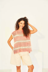 Stylecraft Colour Burst DK & Naturals Bamboo + Cotton DK Pattern 10136 - Crochet Beach Cover Ups