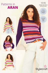 Stylecraft Special, Grace & Relove Aran Pattern 10145 - Sweaters