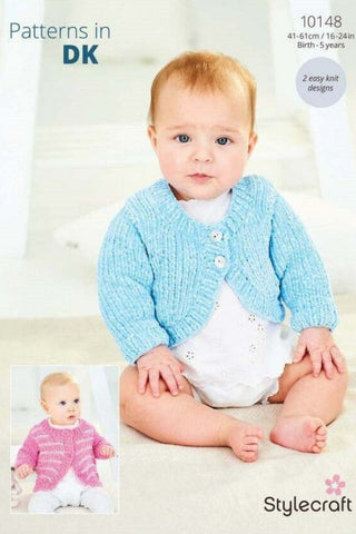 Stylecraft Squeeze Me DK Pattern 10148 - Boleros