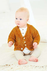 Stylecraft Squeeze Me DK Pattern 10152 - Cardigan, Waistcoat & Toy
