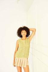 Stylecraft Soft Pastels Aran Pattern 10155 - Cardigan & Waistcoat
