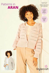 Stylecraft Soft Pastels Aran Pattern 10157 - Cardigans