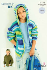 Stylecraft Merry Go Round DK & Special DK Pattern 10193 - Jackets