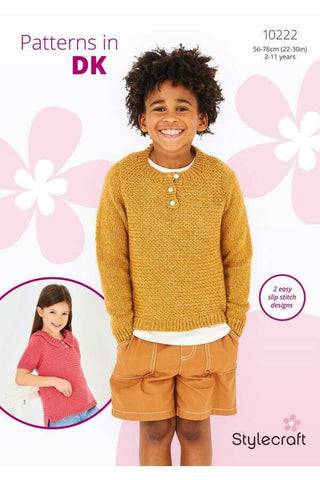 Stylecraft Special DK Pattern 10222 - Tops