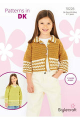 Stylecraft Special DK Pattern 10226 - Crochet Sweater & Cardigan