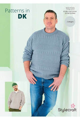 Stylecraft Bambino DK Pattern 10233 - Men's Sweaters