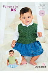 Stylecraft Bambino DK Pattern 10239 - Tank Tops