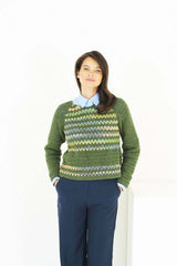 Stylecraft Colour Burst & Recreate DK Pattern 10258 - Crochet Sweaters