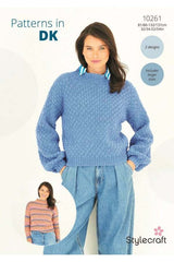 Stylecraft Colour Burst & Recreate DK Pattern 10261 - Sweaters