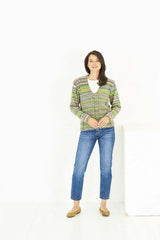 Stylecraft Colour Burst & Recreate DK Pattern 10262 - Cardigan & Sweater