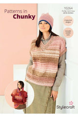 Stylecraft Dream Cloud Chunky Pattern 10264- Tank Tops