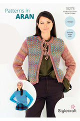 Stylecraft Impressions & Highland Heathers Aran Pattern 10273 - Sweater & Cardigan