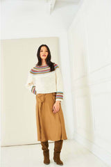 Stylecraft Naturals Pure Wool & Life DK Pattern 10287 Crochet Sweater, Top & Cowl