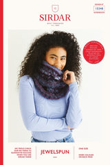 Sirdar Jewelspun Aran Pattern 10348 - Cowl