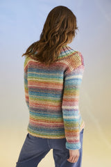 Sirdar Jewelspun with Wool Chunky Pattern 10701 - High Tide Sweater