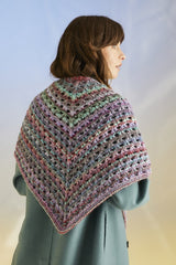 Sirdar Jewelspun with Wool Chunky Pattern 10711 - Sea Shells Shawl