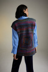 Sirdar Jewelspun Aran Pattern 10728 Twilight Terrace Crochet Tabard
