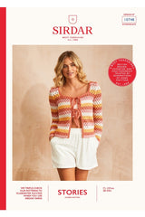 Sirdar Stories DK Pattern 10748 - "Candy Chic Cardigan"