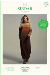 Sirdar Loveful DK Pattern 10770 - Atmosphere Sweater