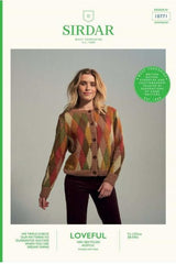 Sirdar Loveful DK Pattern 10771 - Crossing Continents Cardigan