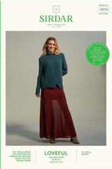 Sirdar Loveful DK Pattern 10773 - Ocean Currents Sweater