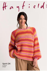 Sirdar Hayfield Spirit DK Pattern 10790 - Sweater