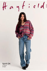 Sirdar Hayfield Spirit DK Pattern 10793 - Cardigan